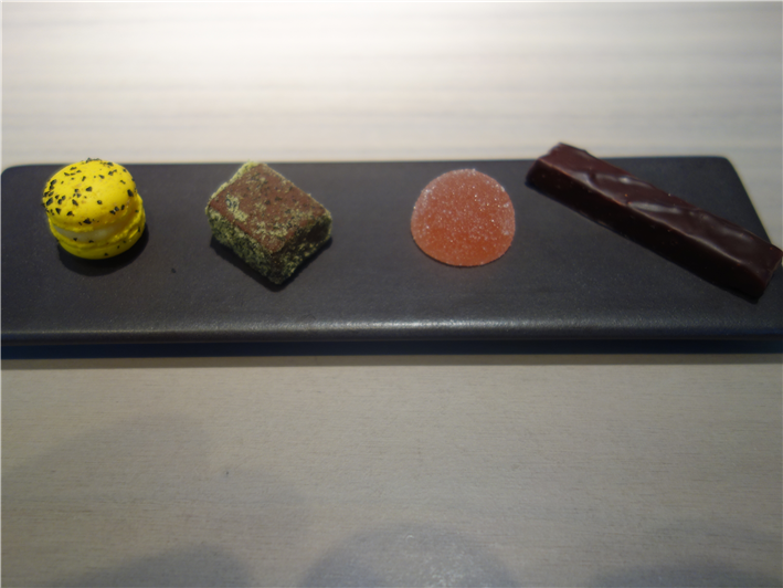 petit fours at lunch